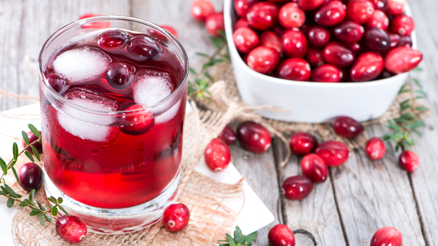 Jus de canneberge